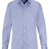 Blå normal fit skjorte til herre fra Ernst Alexis - økologisk bomull » Etiske & økologiske klær » Grønt Skift
