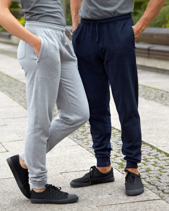 O74002-Unisex-Sweatpants-w.-Cuff—SP.Grey+Navy-1