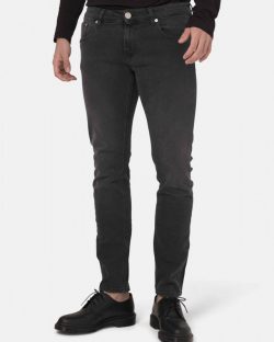 Slim Lassen - stone black jeans i resirkulert og økologisk bomull » Etiske & økologiske klær » Grønt Skift