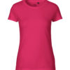 Rosa slightly fitted t-skjorte - 100 % økologisk bomull » Etiske & økologiske klær » Grønt Skift