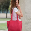 O90015-Shopping-Bag,-Gusset—Red-1