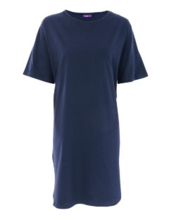 Mørkeblå nattkjole - 100 % økologisk bomull » Etiske & økologiske klær » Grønt Skift