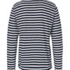 Mørkeblå og hvit stripete trøye - 100 % økologisk bomull » Etiske & økologiske klær » Grønt Skift