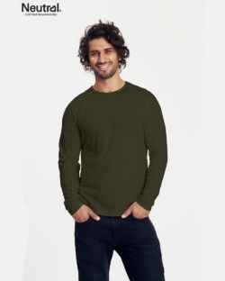 Militærgrønn trøye - 100 % økologisk bomull » Etiske & økologiske klær » Grønt Skift