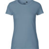 Indigo slightly fitted t-skjorte - 100 % økologisk bomull » Etiske & økologiske klær » Grønt Skift
