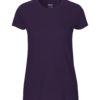 Lilla slightly fitted t-skjorte - 100 % økologisk bomull » Etiske & økologiske klær » Grønt Skift