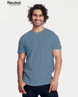 Indigo slightly fitted t-skjorte - 100 % økologisk bomull » Etiske & økologiske klær » Grønt Skift