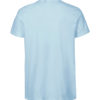 Lyseblå slightly fitted t-skjorte - 100 % økologisk bomull » Etiske & økologiske klær » Grønt Skift