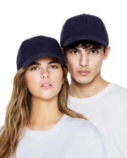 Navy baseballcaps - 100% økologisk bomull » Etiske & økologiske klær » Grønt Skift