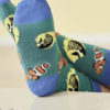 2 par sokker med fiskemotiv i økologisk bomull » Etiske & økologiske klær » Grønt Skift