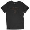 Mørkegrå t-skjorte med "Support your local planet" - 100 % økologisk bomull » Etiske & økologiske klær » Grønt Skift