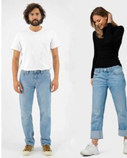 MUD jeans - Relax Fred unisex - heavy stone jeans i resirkulert og økologisk bomull » Etiske & økologiske klær » Grønt Skift