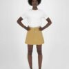 Sophie Rocks gult denim skjørt - i resirkulert og økologisk bomull » Etiske & økologiske klær » Grønt Skift