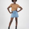Sophie Rocks lyseblått denim skjørt - i resirkulert og økologisk bomull » Etiske & økologiske klær » Grønt Skift
