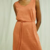 Lang ermeløs kjole - 100 % økologisk lin » Etiske & økologiske klær » Grønt Skift