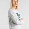 Grå genser med plante - 100 % økologisk bomull » Etiske & økologiske klær » Grønt Skift