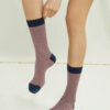 Gaveeske med tre par stripete sokker - økologisk bomull » Etiske & økologiske klær » Grønt Skift