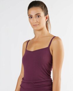 Aubergine singlet – økologisk bomull » Etiske & økologiske klær » Grønt Skift