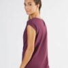 Aubergine bluse – økologisk bomull » Etiske & økologiske klær » Grønt Skift
