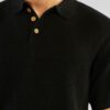 Kortermet svart genser - 100 % økologisk bomull » Etiske & økologiske klær » Grønt Skift