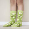 2 par grønne sokker med bier i økologisk bomull » Etiske & økologiske klær » Grønt Skift