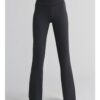 Flared komfort bukse i svart – micromodal » Etiske & økologiske klær » Grønt Skift