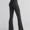 Flared komfort bukse i svart – micromodal » Etiske & økologiske klær » Grønt Skift