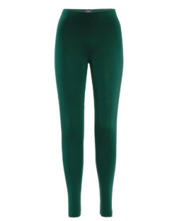 Mørkegrønne Annedore leggings - økologisk bomull » Etiske & økologiske klær » Grønt Skift
