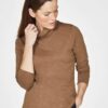 Brun høyhalset genser - 100 % økologisk bomull » Etiske & økologiske klær » Grønt Skift
