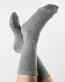 6 par grå sokker i økologisk bomull » Etiske & økologiske klær » Grønt Skift