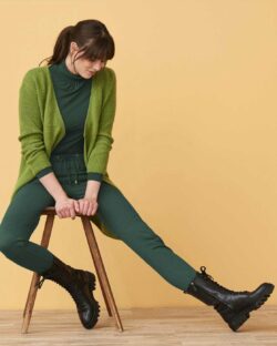 Grønn bukse med knyting - økologisk bomull » Etiske & økologiske klær » Grønt Skift