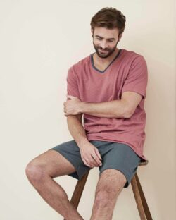 Pysjamas sett med t-skjorte og shorts - 100% økologisk bomull » Etiske & økologiske klær » Grønt Skift
