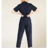 Mørkeblå jumpsuit - 100% økologisk bomull » Etiske & økologiske klær » Grønt Skift