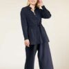 Mørkeblå jakke - 100 % økologisk bomull » Etiske & økologiske klær » Grønt Skift