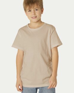 Sandfarget unisex t-skjorte - 100 % økologisk bomull » Etiske & økologiske klær » Grønt Skift