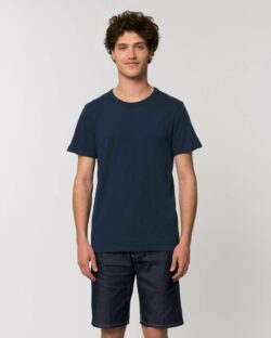 Mørkeblå t-skjorte - 100 % økologisk bomull » Etiske & økologiske klær » Grønt Skift