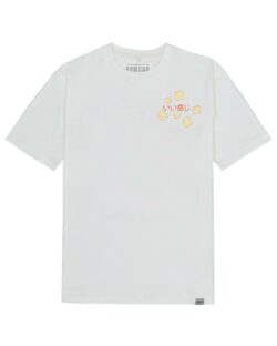Hvit t-skjorte med solnedgang - 100 % økologisk bomull » Etiske & økologiske klær » Grønt Skift