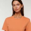 Oransje t-skjorte kjole - 100 % økologisk bomull » Etiske & økologiske klær » Grønt Skift