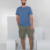 Grønn bermudashorts i joggebuksestoff - 100 % økologisk bomull » Etiske & økologiske klær » Grønt Skift