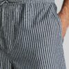 Blå og hvit stripete shorts - 100 % økologisk bomull » Etiske & økologiske klær » Grønt Skift