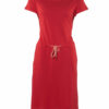 Rød kjole - økologisk bomull og bambusviskose » Etiske & økologiske klær » Grønt Skift