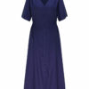 Mørkeblå kjole - 100 % EcoVero™ viskose » Etiske & økologiske klær » Grønt Skift