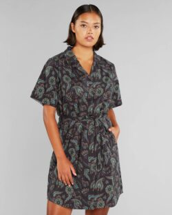 Skjortekjole med mønster - 100 % økologisk bomull » Etiske & økologiske klær » Grønt Skift