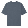 Blåmelert unisex oversized t-skjorte - 50 % resirkulert bomull og 50 % økologisk bomull » Etiske & økologiske klær » Grønt Skift