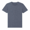 Blåmelert unisex t-skjorte - 50 % resirkulert bomull og 50 % økologisk bomull » Etiske & økologiske klær » Grønt Skift