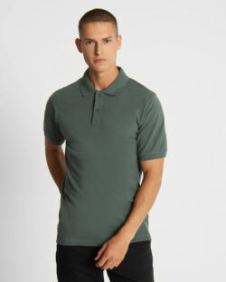 Grønn pique polo t-skjorte - 100 % økologisk bomull » Etiske & økologiske klær » Grønt Skift