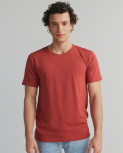 Rustoransje t-skjorte - 100 % økologisk bomull » Etiske & økologiske klær » Grønt Skift