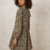 Midi kjole med mønster - 100 % økologisk bomull » Etiske & økologiske klær » Grønt Skift