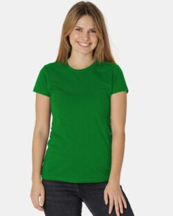 Grønn slightly fitted t-skjorte - 100 % økologisk bomull » Etiske & økologiske klær » Grønt Skift
