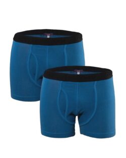 2 pk blå boxere - økologisk bomull » Etiske og økologiske klær » Grønt Skift
